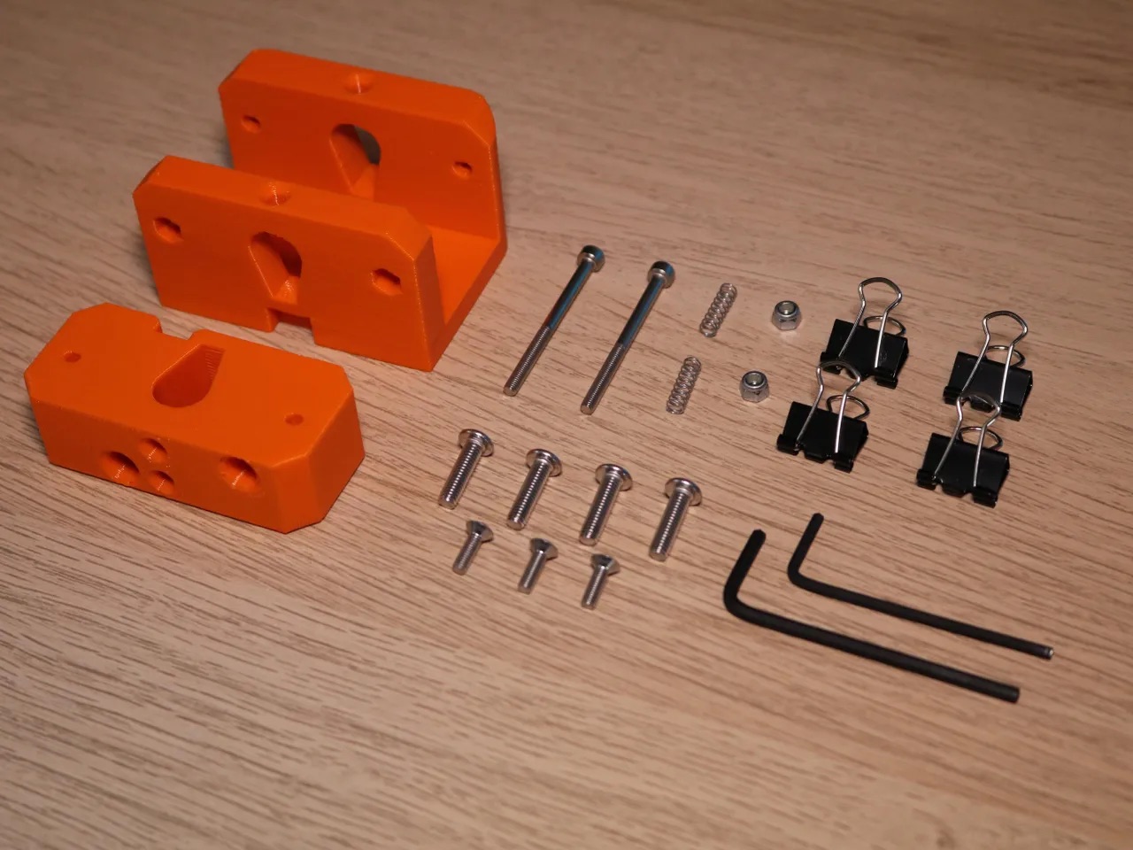 Close-up view showing the mounting and pen holder assembly